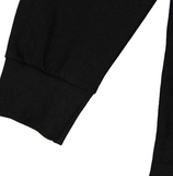 アクメドラビ(acme' de la vie) ADLV BABY FACE LONG SLEEVE STRAW HAT T-SHIRT (ブラック)