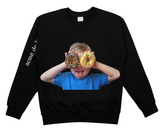アクメドラビ(acme' de la vie) ADLV BABY FACE DONUTS SWEATSHIRTS (ブラック)