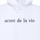 アクメドラビ(acme' de la vie) ADLV BABY FACE HERO HOODIE WHITE