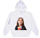 アクメドラビ(acme' de la vie) ADLV BABY FACE KISS HOODIE WHITE