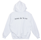 アクメドラビ(acme' de la vie) ADLV BABY FACE KISS HOODIE WHITE