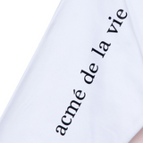 アクメドラビ(acme' de la vie) ADLV BABY FACE KISS HOODIE WHITE