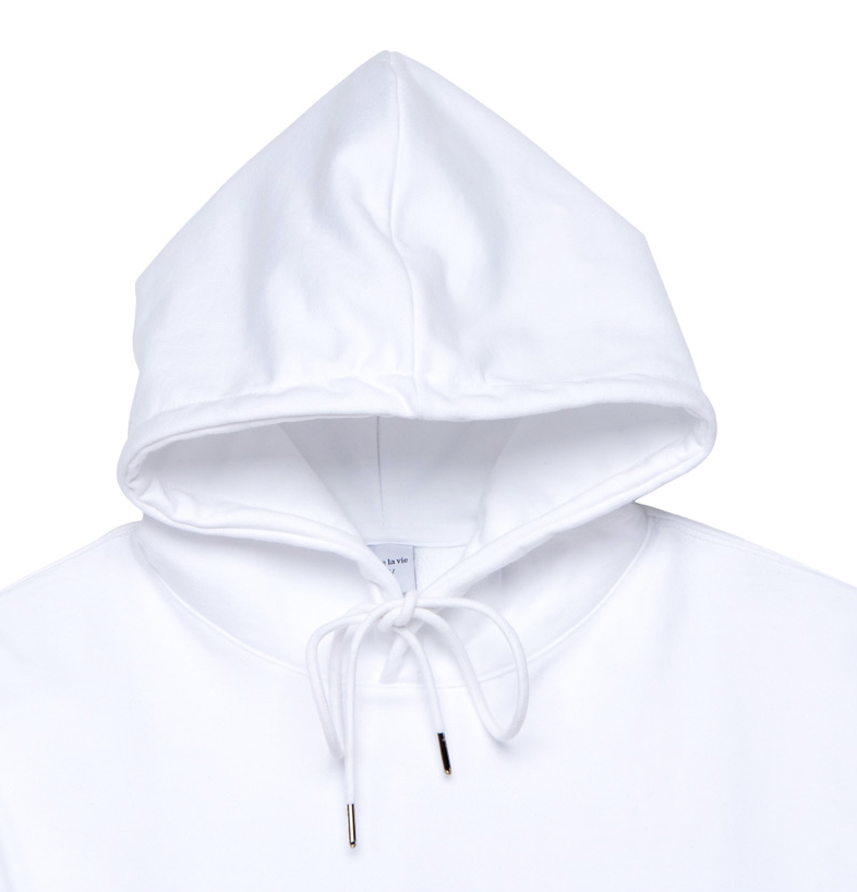 アクメドラビ(acme' de la vie) ADLV BABY FACE KISS HOODIE WHITE