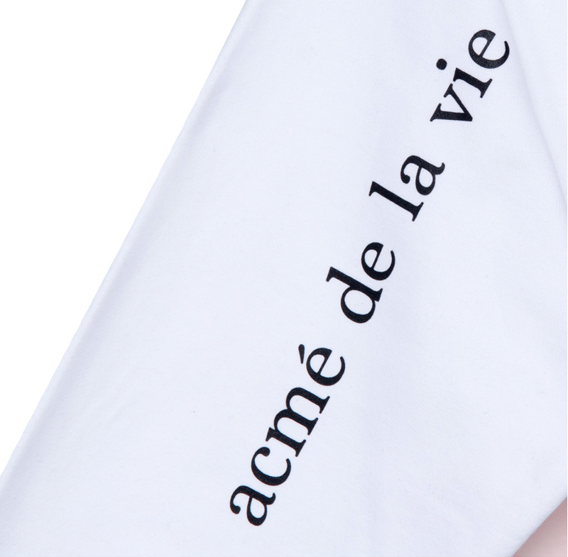 アクメドラビ(acme' de la vie) ADLV BABY FACE WITCH HOODIE WHITE
