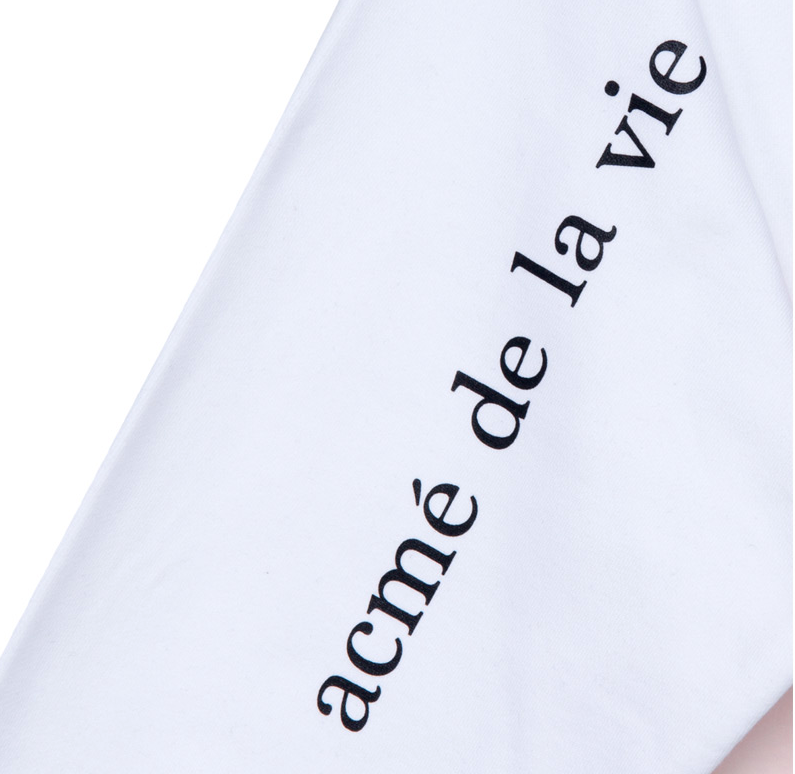 アクメドラビ(acme' de la vie) ADLV BABY FACE HOODIE WHITE DONUT 2