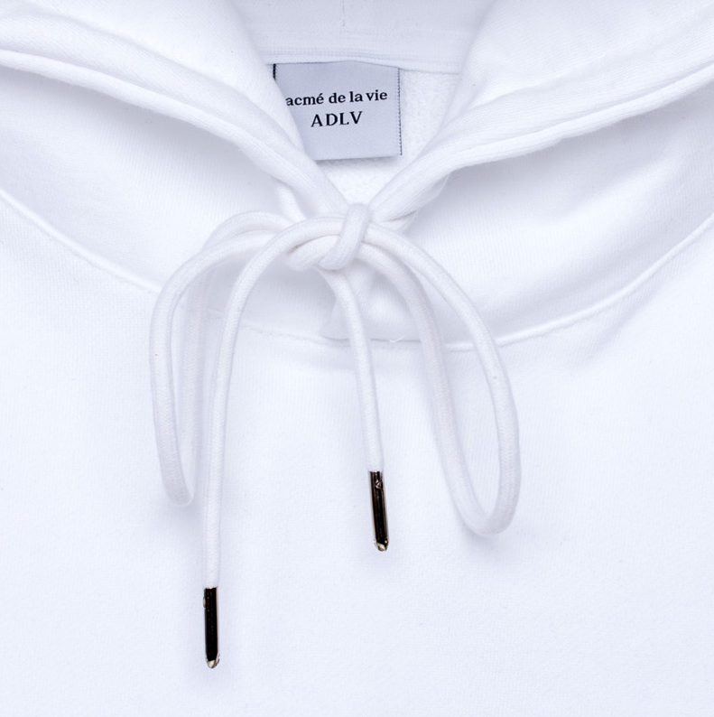 アクメドラビ(acme' de la vie) ADLV BABY FACE HOODIE WHITE DONUT 2