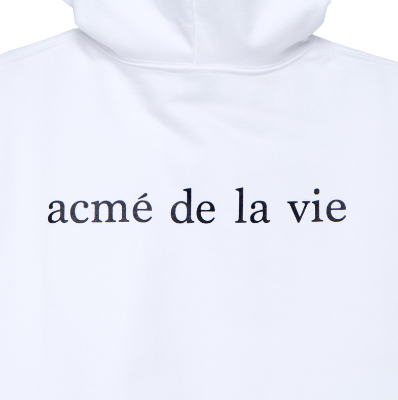 アクメドラビ(acme' de la vie) ADLV BABY FACE HOODIE WHITE DONUT 2