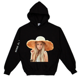 アクメドラビ(acme' de la vie) ADLV BABY FACE STRAW HAT HOODIE (ブラック)