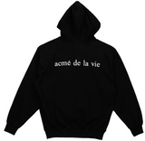 アクメドラビ(acme' de la vie) ADLV BABY FACE STRAW HAT HOODIE (ブラック)