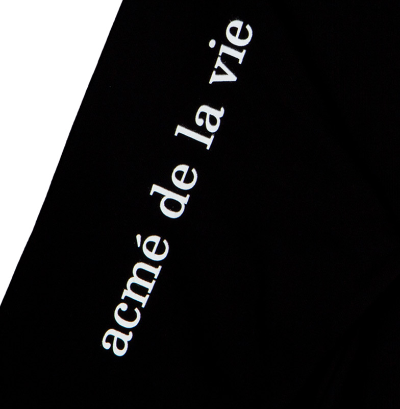 アクメドラビ(acme' de la vie) ADLV BABY FACE STRAW HAT HOODIE (ブラック)