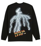 アクメドラビ(acme' de la vie) ADLV LONG SLEEVE T-SHIRT Lightning (ブラック)