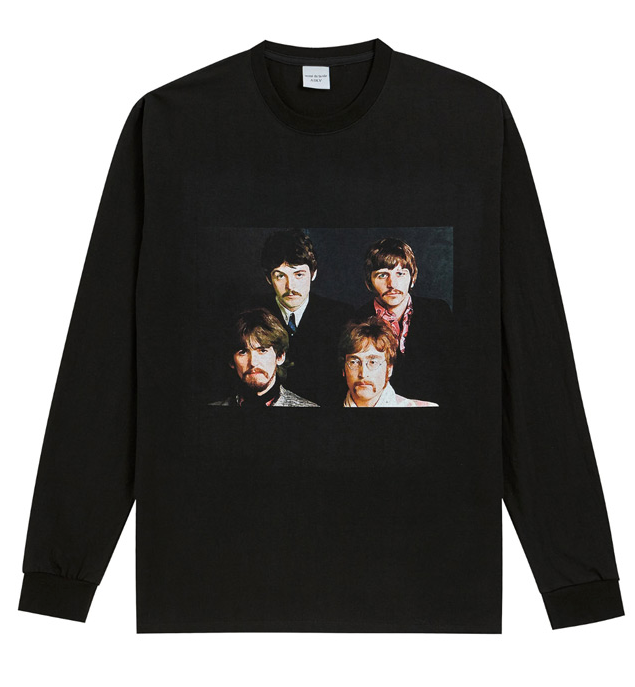 アクメドラビ(acme' de la vie) ADLV LONG SLEEVE T-SHIRT 4people (ブラック)