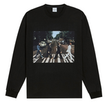 アクメドラビ(acme' de la vie) ADLV LONG SLEEVE T-SHIRT Crosswalk (ブラック)