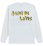アクメドラビ(acme' de la vie) ADLV LONG SLEEVE T-SHIRT Crosswalk WHITE