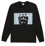 アクメドラビ(acme' de la vie) ADLV LONG SLEEVE T-SHIRT Black&Grey (ブラック)