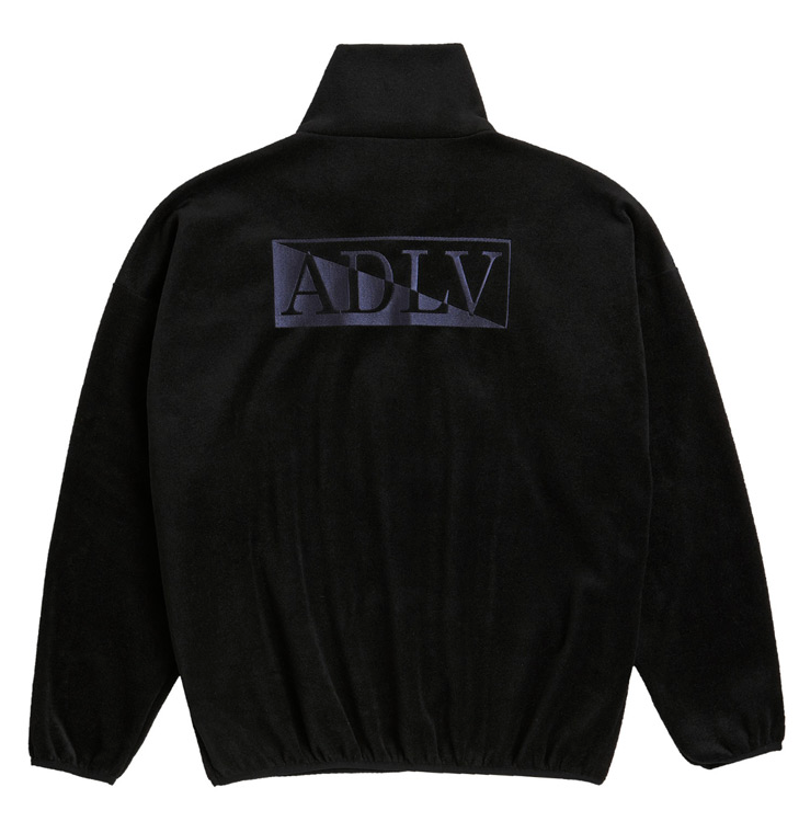 アクメドラビ(acme' de la vie) ADLV AMBROID FLEESE JACKET BLACK