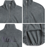 アクメドラビ(acme' de la vie) ADLV AMBROID FLEESE JACKET GREY