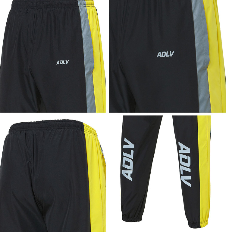 アクメドラビ(acme' de la vie) ADLV REFLECTIVE LOGO PANTS (Yellow)