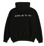 アクメドラビ(acme' de la vie) ADLV BABY FACE HOODIE BLACK YAWN