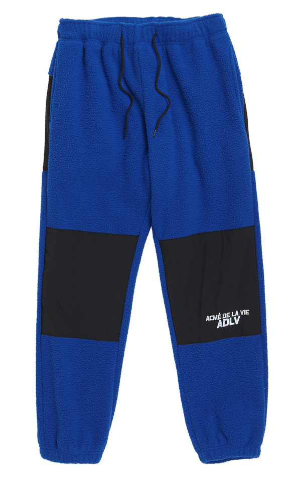 アクメドラビ(acme' de la vie) ADLV Fleece Set up Pants Blue