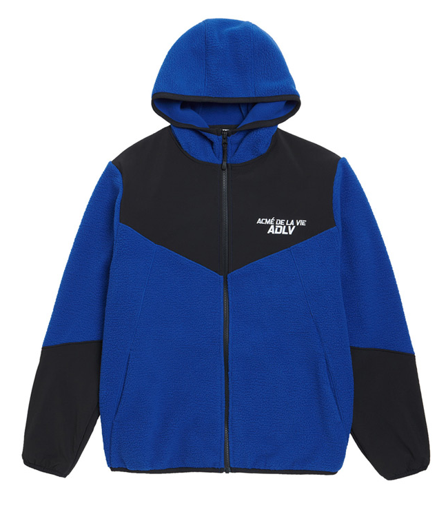アクメドラビ(acme' de la vie) ADLV Fleece Set up Tops Blue