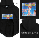 アクメドラビ(acme' de la vie) ADLV CARTOON HOODIE VOLLEYBALL