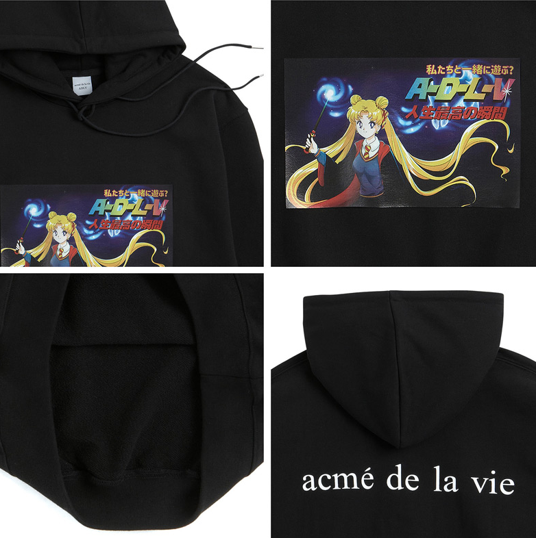 アクメドラビ(acme' de la vie) ADLV CARTOON HOODIE MAGIC GIRL