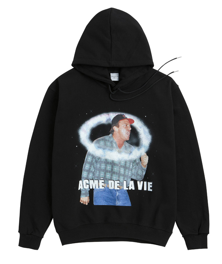 アクメドラビ(acme' de la vie) ADLV CARTOON HOODIE AURORA