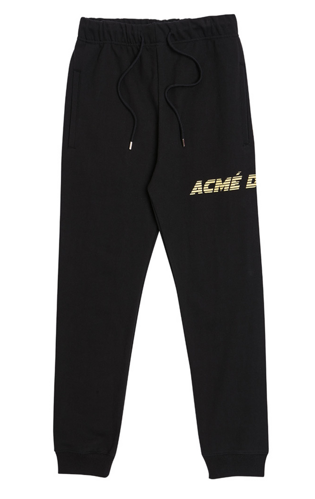 アクメドラビ(acme' de la vie) ADLV LOGO SWEATPANTS (ブラック)