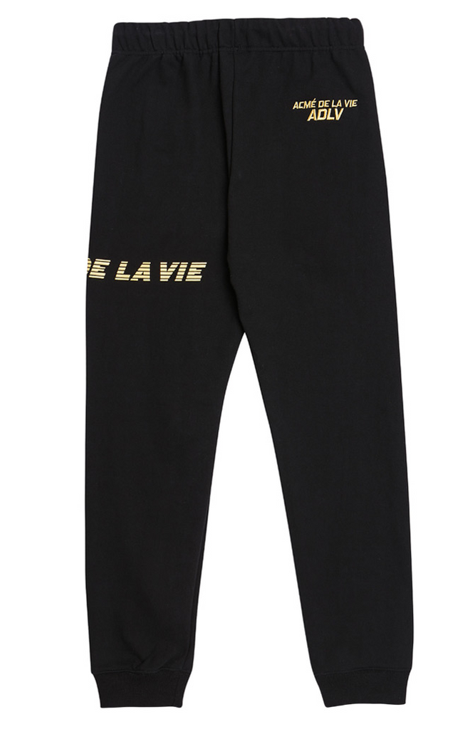 アクメドラビ(acme' de la vie) ADLV LOGO SWEATPANTS (ブラック)