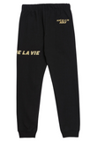 アクメドラビ(acme' de la vie) ADLV LOGO SWEATPANTS (ブラック)