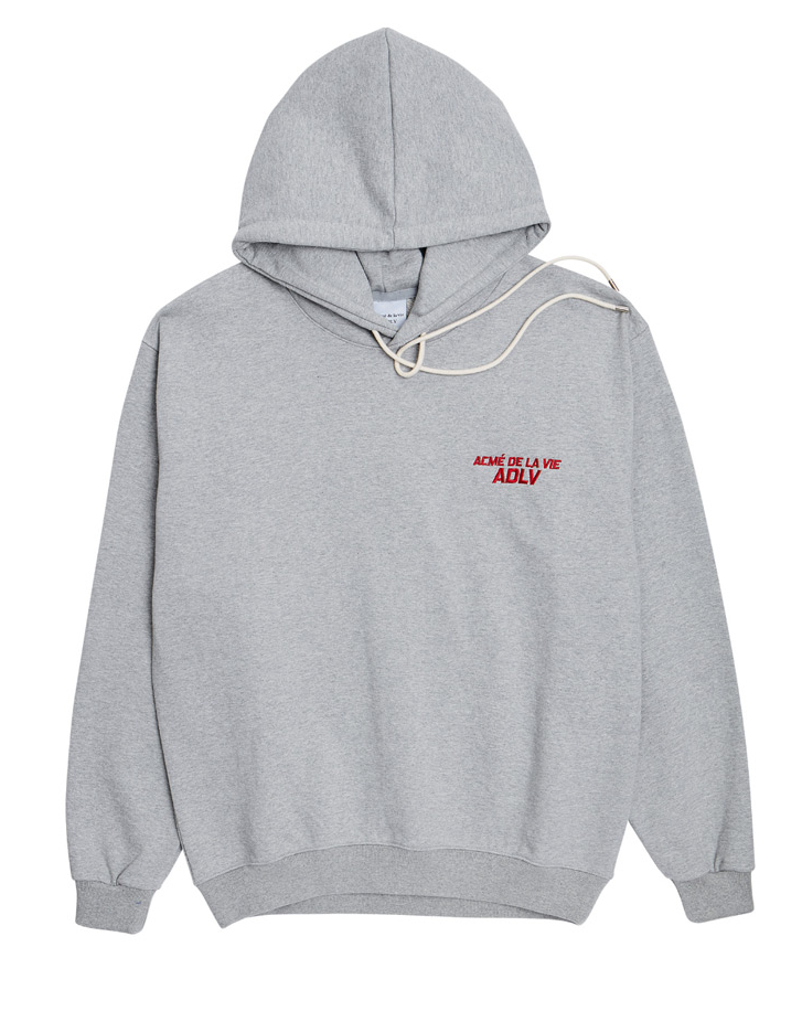 アクメドラビ(acme' de la vie) ADLV LOGO SETUP HOODIE (グレー)