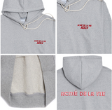 アクメドラビ(acme' de la vie) ADLV LOGO SETUP HOODIE (グレー)