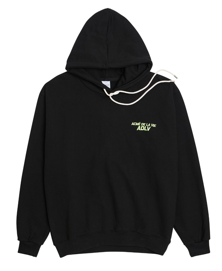 アクメドラビ(acme' de la vie) ADLV LOGO SETUP HOODIE (ブラック)