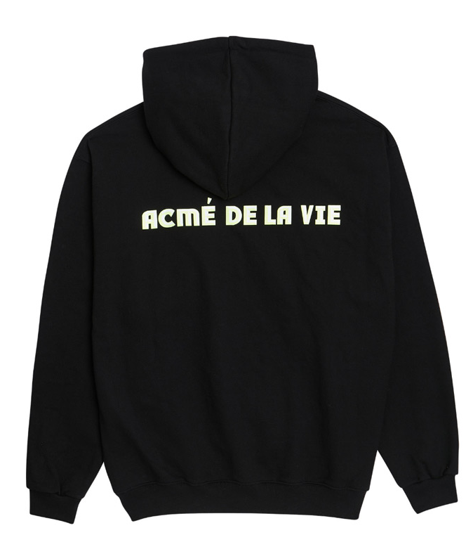 アクメドラビ(acme' de la vie) ADLV LOGO SETUP HOODIE (ブラック)