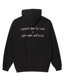 アクメドラビ(acme' de la vie) ADLV X Steven Willson ALPHABET HOODIE BLACK