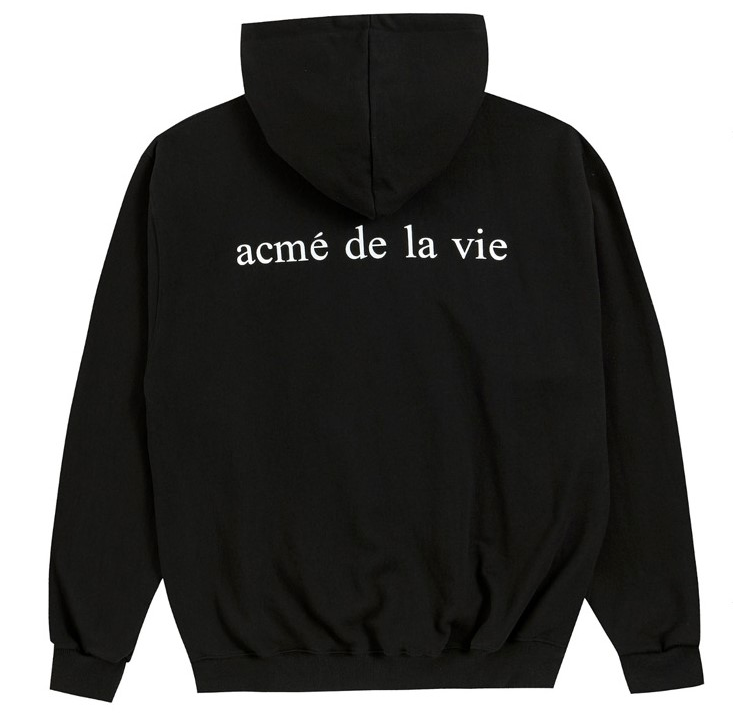 アクメドラビ(acme' de la vie) ADLV BABY FACE HOODIE BLACK MAKEUP (BLACK)
