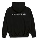 アクメドラビ(acme' de la vie) ADLV BABY FACE HOODIE BLACK SNOW (BLACK)
