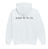 アクメドラビ(acme' de la vie) ADLV BABY FACE HOODIE WHITE BEETHOVEN (WHITE)
