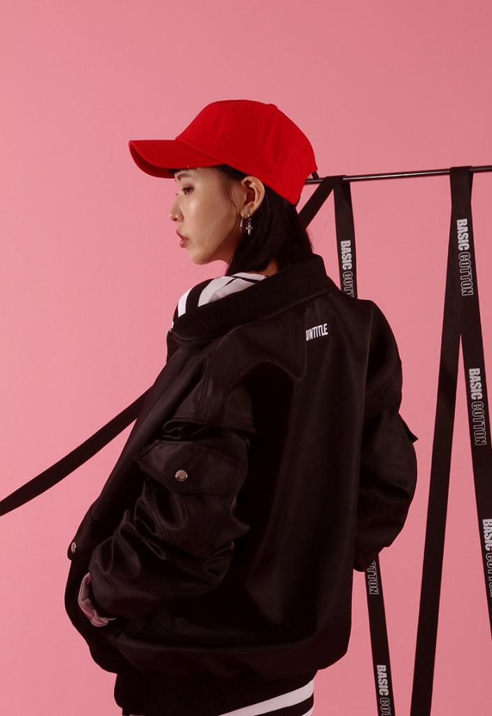 ベーシックコットン(BASIC COTTON) None Jumper (ブラック)