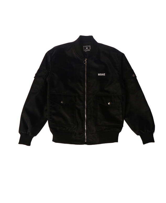 ベーシックコットン(BASIC COTTON) None Jumper (ブラック)