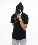 ブラックブロンド(BLACKBLOND) BBD Script Logo Cap Feather Graffiti Ver. (Black)