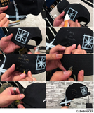 ブラックブロンド(BLACKBLOND) BBD Script Logo Cap Feather Graffiti Ver. (White)