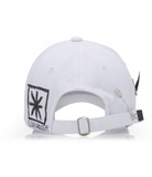 ブラックブロンド(BLACKBLOND) BBD Script Logo Cap Feather Graffiti Ver. (White)