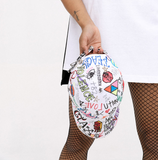 ブラックブロンド(BLACKBLOND) BBD Tweed Cap Graffiti Ver. (White)