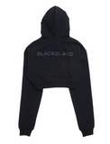ブラックブロンド(BLACKBLOND) BBD Reflection Logo Crop Hoodie (Black)