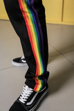 ドルム (DoLM) Rainbow training pants Black