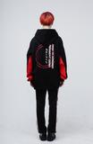 ドルム (DoLM) Japanese lettering line pants Red