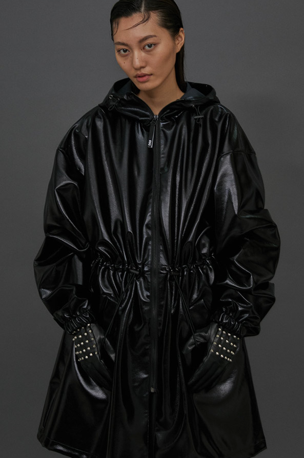 イーエスシースタジオ(ESC STUDIO) Sleeve open safari (Black)