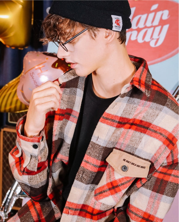 ダブルユーブイプロジェクト(WV PROJECT) ISNEY CHECK SHIRT MJLS7193